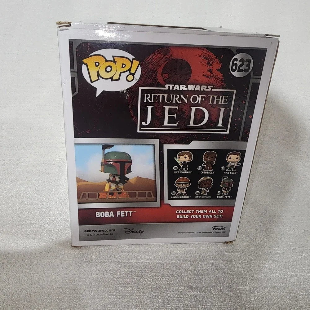 Jabba's skiff boba Fett funko